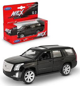 Welly. Машинка 1:38 "Cadillac Escalade 2017" пруж. мех., арт.43751W-B черный