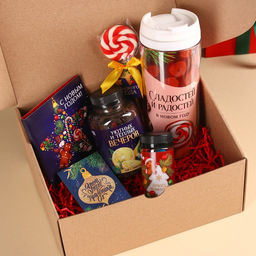 Подарочный набор гифтбокс Пусть год будет сладким - Фабрика счастья фото 14