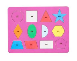 Рамки-вкладыши М.Монтессори Геометрия - Smiledecor фото 2