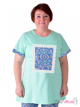 Туника Модель №431 размеры 50-80 - Plusmoda фото 4