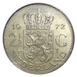 2 1/2 гульдена 1972 года Нидерланды