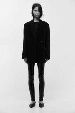 Leggings en punto acharolado - H&m фото 2