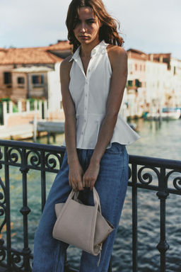 BOLSO CITY BANDOLERA / Crudo - Zara фото 13