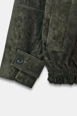 100% SUEDE LEATHER JACKET