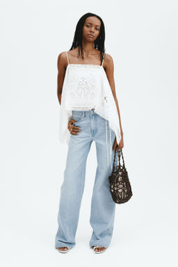 Wide High Waist Jeans - H&m фото 15