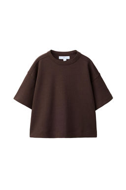 CAMISETA B?SICA INTERLOCK / Marr?n - Zara фото 6