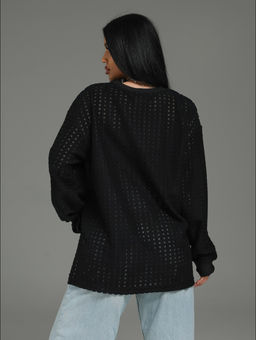 Фрэнсис свитшот женский (черный)