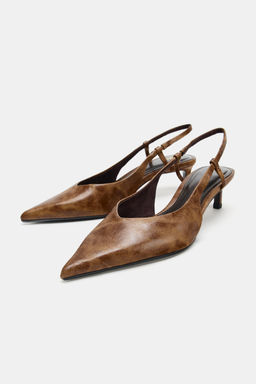 DISTRESSED EFFECT SHOES - Zara фото 3