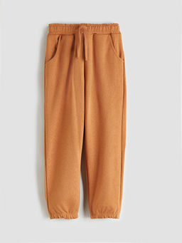 Bask?l? Erkek ?ocuk Sweatshirt ve E?ofman Alt 2li