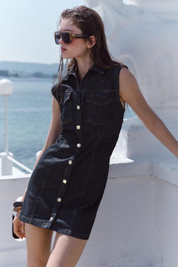 Z1975 DENIM MINI DRESS - Zara фото 15