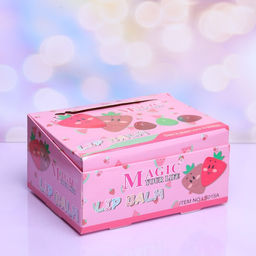 Цена за 24 шт. Бальзам для губ Клубничка, 12 г - Мой выбор фото 6