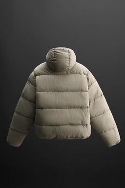 HOODED PUFFER JACKET - Zara фото 8