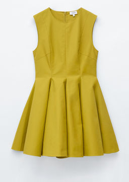Minivestido plisado