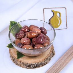 Г-серия. Оливки Амфисса с косточкой, Греция, вакуум, 250г - Evros фото 4