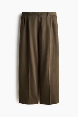 Pantal?n en mezcla de lino Loose Fit