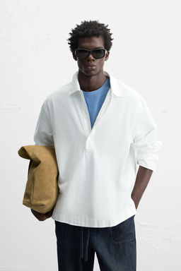 COTTON POLO SHIRT - Zara фото 10