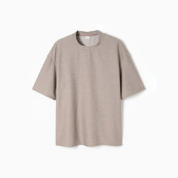 Футболка мужская MINAKU REGULAR: серая, размер 54