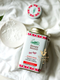 Тальк д/тела Освежающий "Японская Сакура" SNAKE BRAND 140 гр