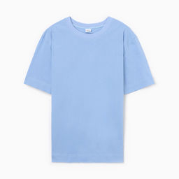 Футболка мужская MINAKU: Basic line MAN голубая, размер 56