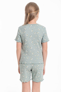 Пижама М225100пб полынь/белый - Елена фото 5