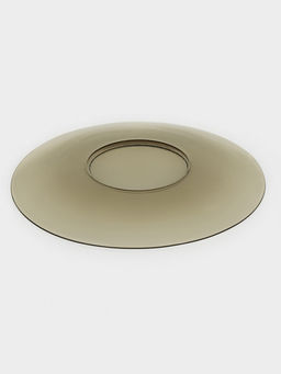 Блюдце Basilico, d=16 см, стекло, коричневое