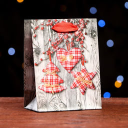 Цена за 12 шт. Пакет ламинированный Праздничные забавы 11,5 х 14,5 х 6 см