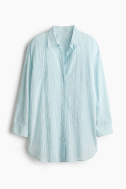 Camisa larga de algod?n - H&m фото 5