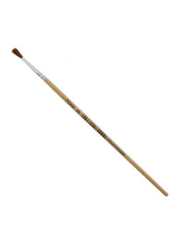 Цена за 10 шт. Кисть для рисования, пони, № 5, круглая, деревянная ручка, международный размер