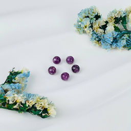 Бусины для украшений из Лепидолита (5 шт)