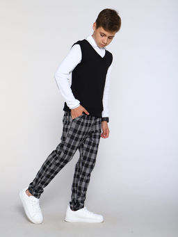 Брюки Высота черный - Ладошки фото 30