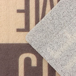 Коврик придверный Доляна Welcome/Goodbye, грязезащитный, 50×80 см, МИКС