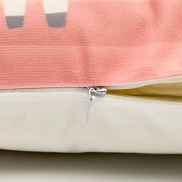 Наволочка декоративная Этель Лама 40х40 см, велюр  фото 2