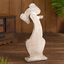 Сувенир на подставке «Слоник», 14×4.5×30 см, дерево