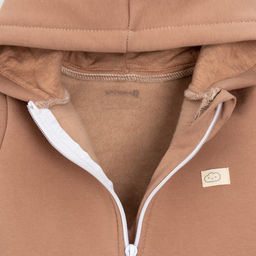 Комбинезон с капюшоном Крошка, Я BASIC LINE, рост 80-86 см, коричневый - Крошка я фото 8