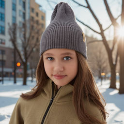 Шапка детская MINAKU, цвет серый-меланж, размер 48-52 (3-5 лет)