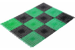 Коврик ТРАВКА 42*56 см, черно-зеленый арт. 23001