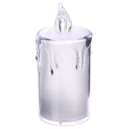 Цена за 24 шт. Свеча светодиодная Вдохновение, горит жёлтым