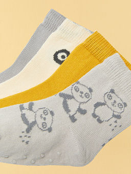 Desenli Erkek Bebek Soket ?orap 4l? - Waikiki фото 3