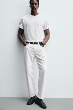 JEANS REGULAR FIT / Blanco - Zara фото 7