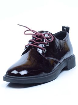 DCO36-2 WINE Полуботинки женские (натуральная кожа) - No name фото 6