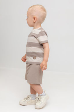 КР 400658/коричневый к552 шорты д/мал яс