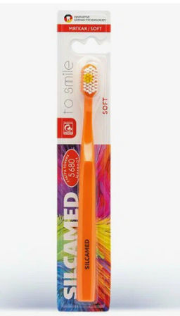 SILCAMED з/щетка TO SMILE мягкая (5680 щетинок)