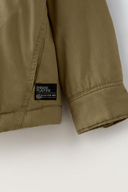 QUILTED OVERSHIRT - Zara фото 6