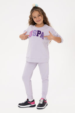 K_z _ocuk Lila E_ofman Tak_m_ Sepette S_rpriz _ndirim - U.s. polo assn фото 8