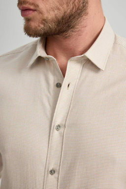 Рубашка приталенного кроя с длинным рукавом - Defacto фото 6