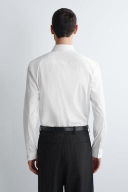 CAMISA SASTRE DE POPELINA DE ALGOD?N SLIM FIT - H&m фото 8