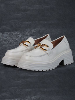 03-PDAG52-2 BEIGE Лоферы женские (натуральная кожа)