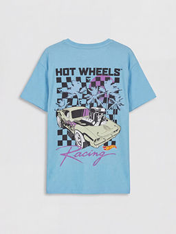 Hot Wheels Bask?l? Erkek ?ocuk Pijama ?st