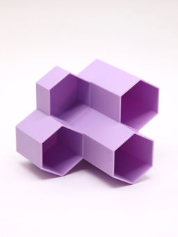 Органайзер настольный Rectangle, purple