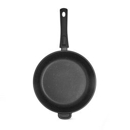 Набор сковородок 24см и 28см COOK PRO со съемной ручкой и мульти крышкой (алюминий) FISSMAN